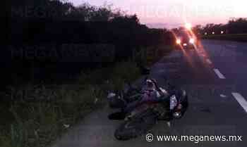Joven motociclista derrapó en la Mérida-Tixkokob: se encuentra grave - Meganews