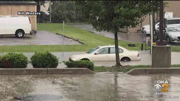 Heavy Rain Leads To Flooding In Butler