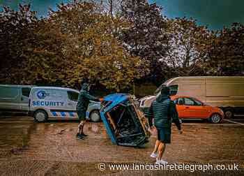 Man vs Car: Boxer attempting to flip car for 24 hours non-stop for charity