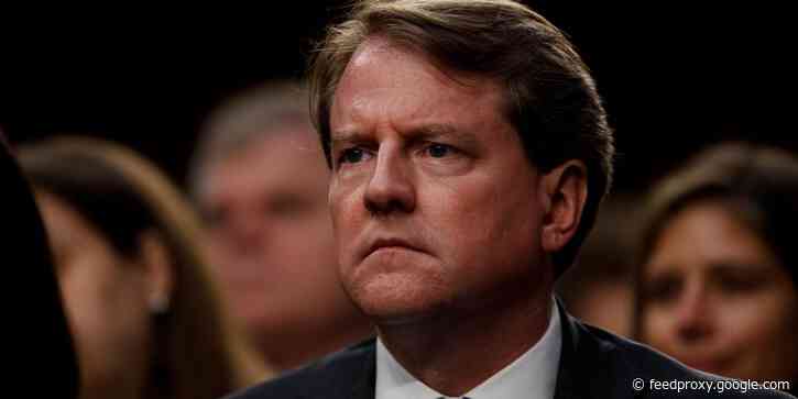 Trump's former White House counsel says he felt 'frustrated, perturbed, trapped' when Trump asked him to help fire Mueller
