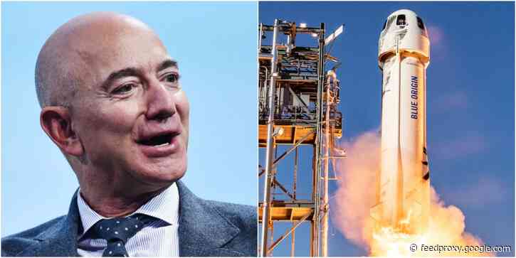 Jeff Bezos will spend just 3 minutes in space, without a pilot. His launch will be unlike any prior US spaceflight.