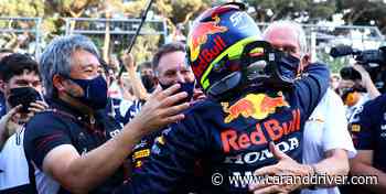 La victoria de Checo Pérez en Bakú no ha cambiado la idea de futuro de Red Bull - Car and Driver