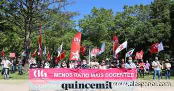 Concentración ante Educación en Santiago para que "no vuelva la pandemia de los recortes" - El Español