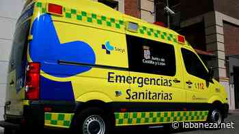 Herida una mujer al ser atropellada en Santa María del Páramo - La bañeza