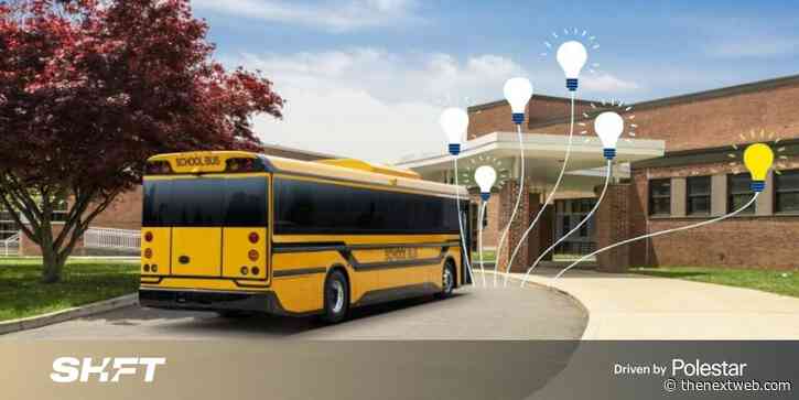 BYD’s electric school bus will feed electricity back to classrooms