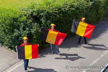 Grootste EK-scherm van Lievegem komt op parking van Carrefour