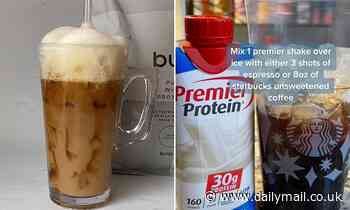 TikTok trend of 'proffee' - protein mixed with coffee - may be HARMFUL, experts warn