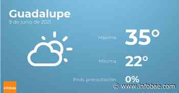 Previsión meteorológica: El tiempo hoy en Guadalupe, 9 de junio - infobae