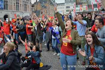 EK-dorpen in coronatijden? Voorlopig braafjes per vier, maar hopen op 2.500 supporters vanaf kwartfinales