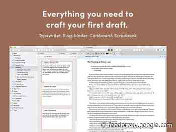 Last Minute Deal: Scrivener 3 for Mac, save 38%