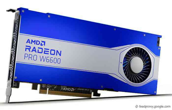 AMD Radeon PRO W6000 Series Professional RDNA2 based graphics cards