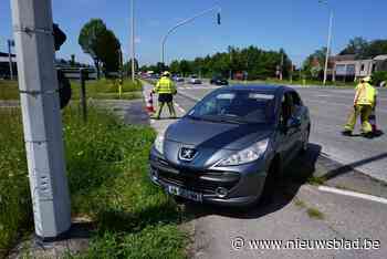 Botsing na keermanoeuvre op N36