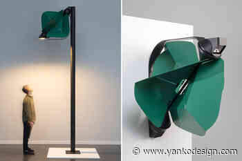 This wind-powered street light is peak sustainable technology for urban architecture! - Yanko Design