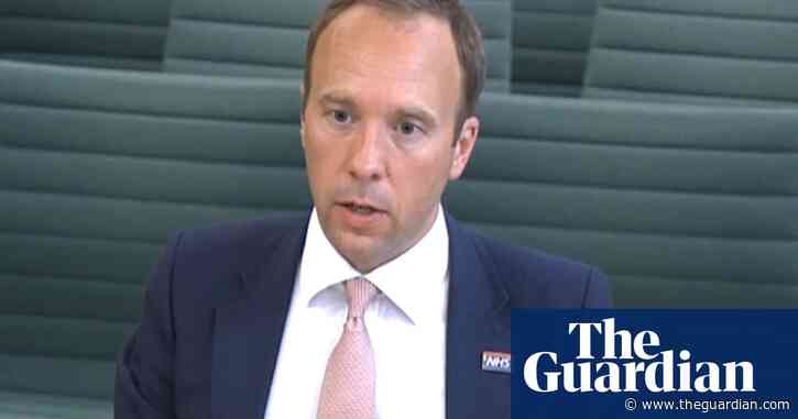 Matt Hancock pledges to hand over any advice on discharges to care homes