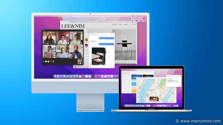 Newer Macs Can Use Another Mac as an External Display on macOS Monterey