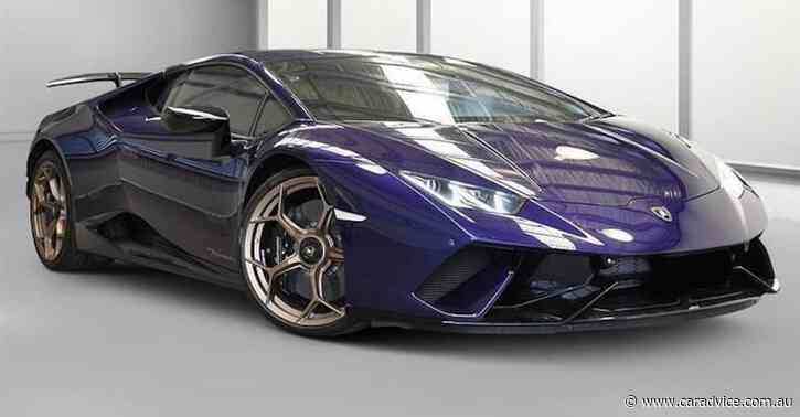 Lamborghini Huracan Performante seized under new 'anti-hoon' laws, listed for auction by Queensland Police