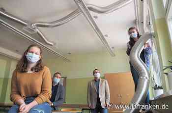 Bamberger Schülerinnen bauen selber Lüftungsanlage fürs Klassenzimmer