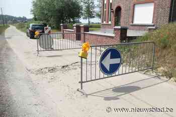 Zon duwt betonvakken omhoog en maakt Heirbaan nog gevaarlijker