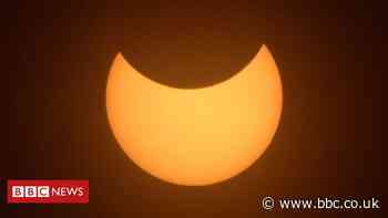 In pictures: Solar eclipse as seen from the UK