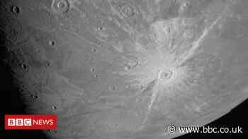 Mighty Jupiter moon Ganymede pictured in close-up