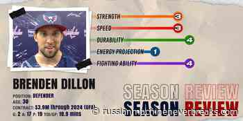 Brenden Dillon: 2020-21 season review - Russian Machine Never Breaks