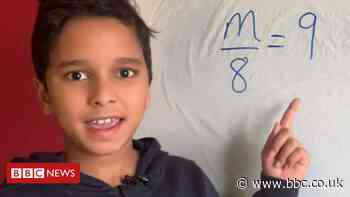 Bolton maths whiz pens book to showcase subject - BBC News