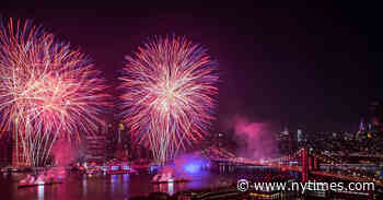 Macy's July 4 Fireworks Return to N.Y.C. at Pre-Pandemic Brilliance