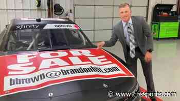 LOOK: NASCAR driver Brandon Brown goes full 'used car salesman' in hilarious 'ad' to attract sponsorship