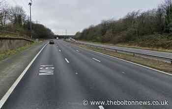 'Children throwing debris' reported on the M61