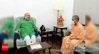 Buzz of rejig in Lucknow & Delhi as Yogi meets Amit Shah