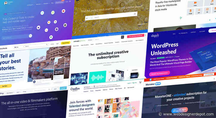 9 Amazing Design-Resource Package Sites