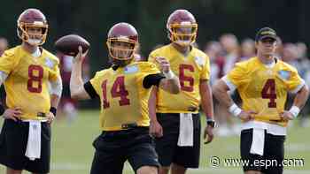 WFT to have open competition for starting QB job