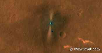 NASA Mars orbiter grabs dramatic first view of China's elusive rover     - CNET