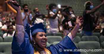 Seniors from Minneapolis North Community High School celebrate graduation after challenging year