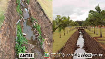 Administração Municipal de Mercedes executa melhorias no Lago Municipal - Portal Rondon