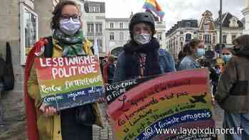 À Arras, une cinquantaine de personnes se rassemblent contre les discriminations anti-LGBT+ - La Voix du Nord