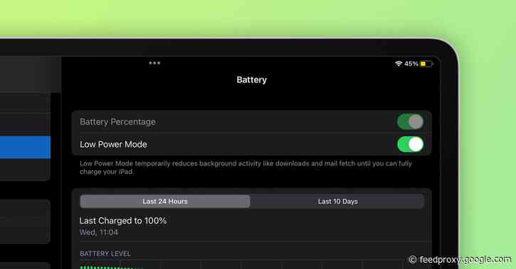iPadOS 15 and macOS Monterey bring Low Power Mode to iPad and Mac, here’s how to enable it