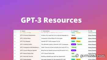 100+ Resources on GPT-3 - Videos, tutorials, code, no-code resources on GPT-3