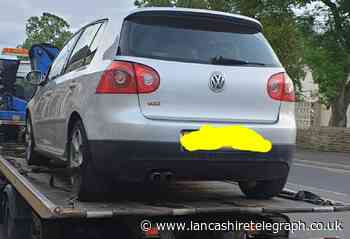 Car seized and man arrested on suspicion of money laundering