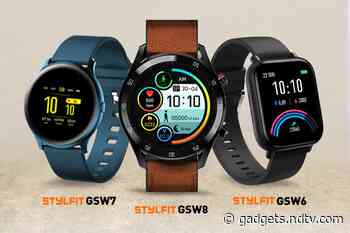 Gionee StylFit GSW6, StylFit GSW7, StylFit GSW8 Smartwatches With Bluetooth Voice Calling Launched in India