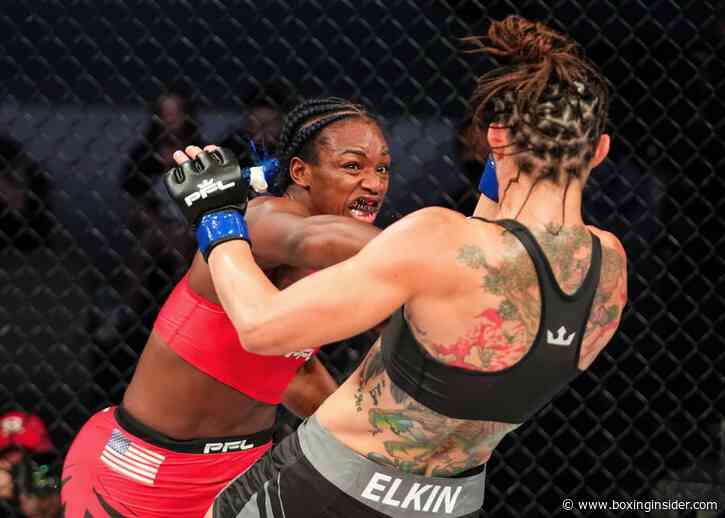 Claressa Shields Scores The Knockout Win In MMA Debut, Stops Brittney Elkin In The Third