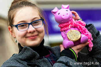 Chemnitz: Spendensparschwein Rosalie wird mit Bundespreis geehrt - TAG24