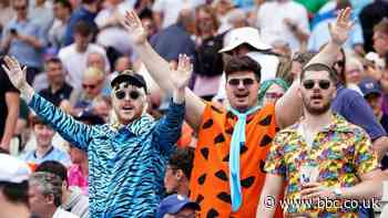England v New Zealand: 'Edgbaston doubles up as world's largest stag do'