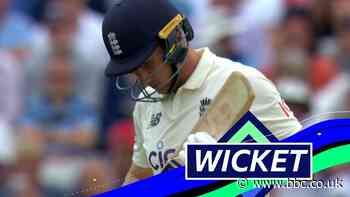 England v New Zealand: James Bracey out for first-ball duck