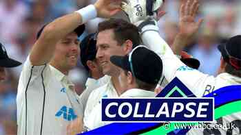 England v New Zealand: Dom Sibley, Zak Crawley & Joe Root lose wickets in quick succession