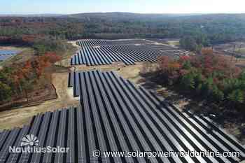 Nautilus Solar Energy completes largest community solar project in Rhode Island - Solar Power World