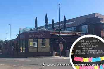 Clitheroe café bar unveil random act of kindness scheme