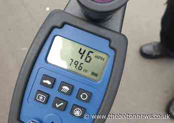 Police catch speeding drivers in Kearsley and Westhoughton