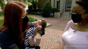 911 operator meets North Carolina mom, newborn she helped deliver over the phone