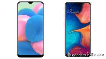 Samsung Galaxy A30s, Samsung Galaxy A20 Getting Android 11-Based One UI 3.1 Update: Reports